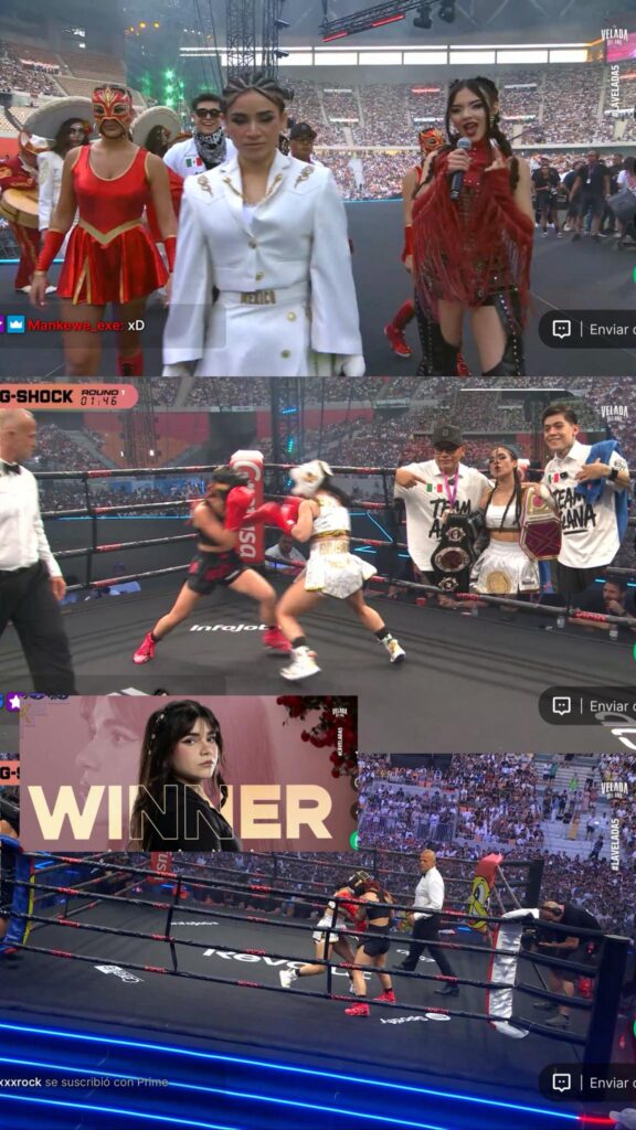 Alana Flores se mantiene invicta en La Velada del Año 5