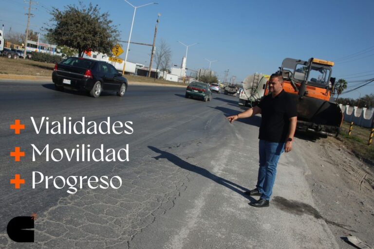 Carlos Rodríguez “El Cuate” anuncia, gestiona y pone en marcha la rehabilitación de la carretera libre a Reynosa para transformar Cadereyta