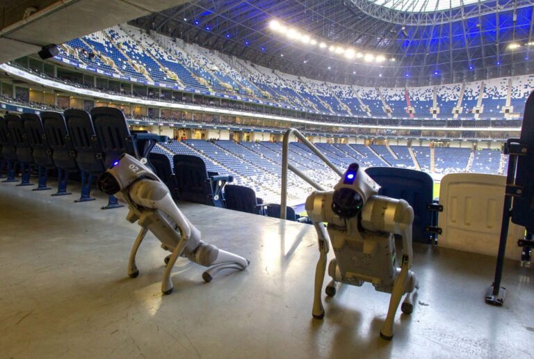 Perros robots reforzarán la seguridad del Mundial 2026 en Nuevo León ⚽🤖