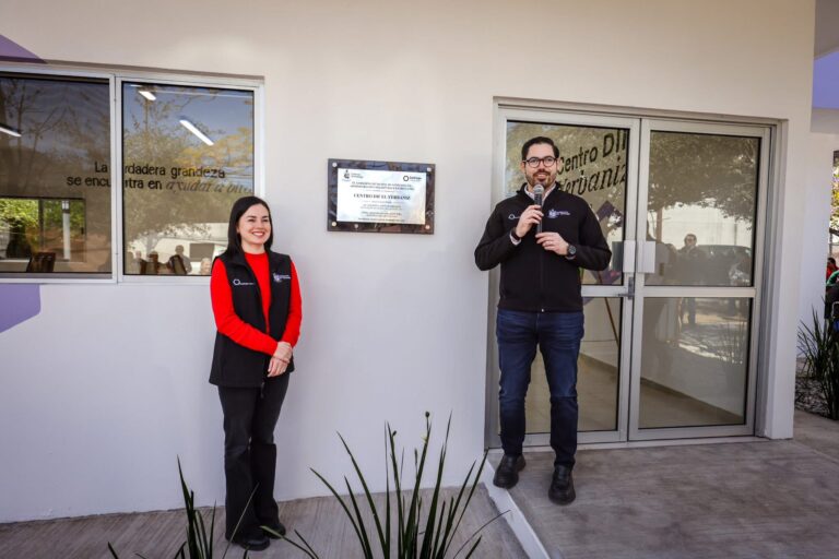 Cumplen anhelo de vecinos: amplían el Centro DIF El Yerbaniz en Santiago.