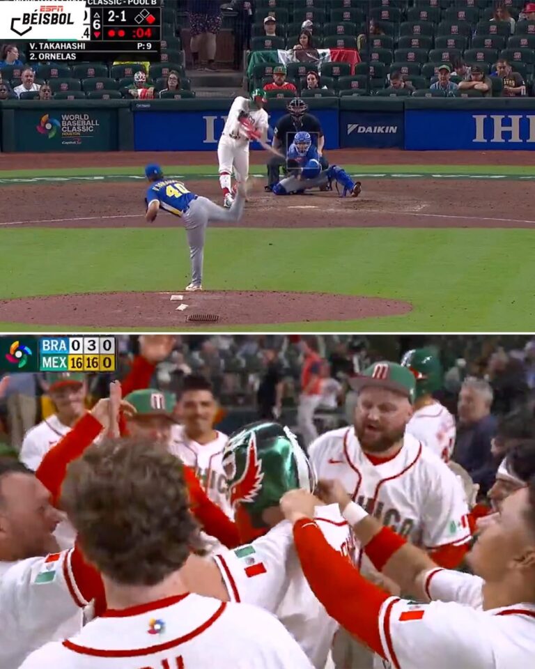 México apalea 16-0 a Brasil en el Clásico Mundial de Béisbol 2026 y lanza advertencia: ¡Que venga Estados Unidos!