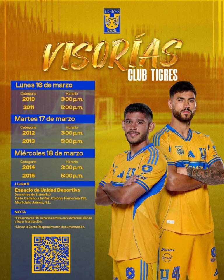 Félix Arratia impulsa sueños deportivos: anuncia visorias de Tigres para jóvenes de Juárez