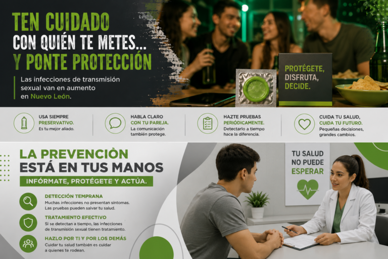 Ten cuidado con quién te metes… y ponte protección: se triplican las infecciones de transmisión sexual en Nuevo León